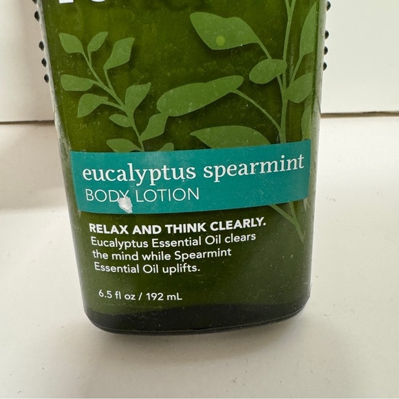 Bath & Body Works Stress Relief Eucalyptus Spearmint Body Lotion 6.5 OZ HTF - Picture 3 of 4